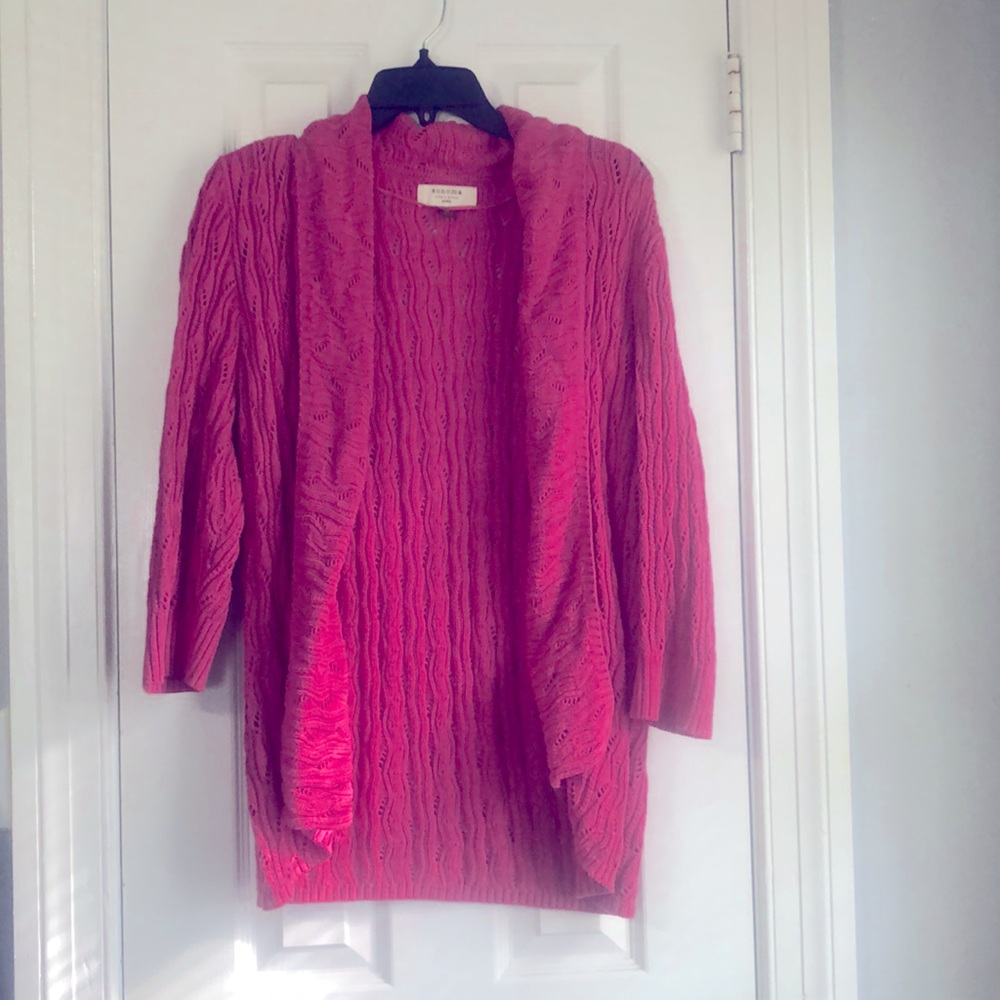 Sonoma pink cardigan